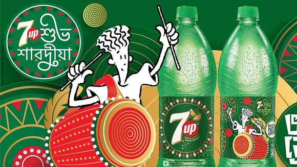 7UP releases a limited-edition pack for Durga Puja