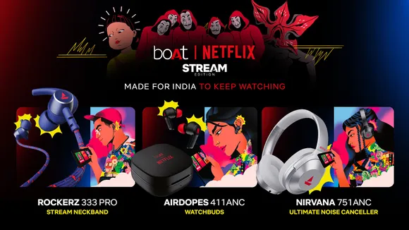 Netflix and boAt team up to revolutionize users streaming experience