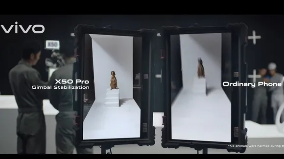 Vivo pits X50 Pro’s gimbal camera against a ‘sadharan’ smartphone's in new ad