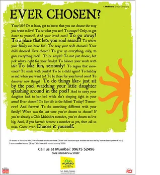Ever chosen?