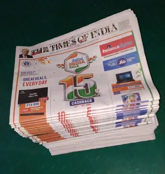 The Times of India makes it a bumper issue across key markets on Independence Day