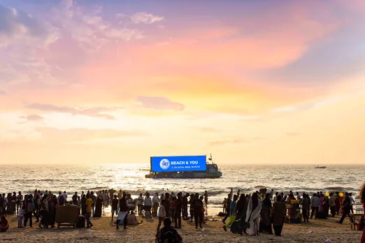 Zen Digital Media sets afloat a pioneering interactive experiential platform at Juhu Beach, Mumbai