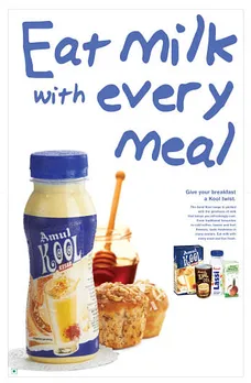 Eat milk with every meal