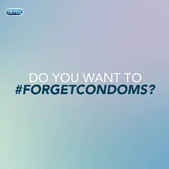 Why did Durex ask users to 'forget condoms'?