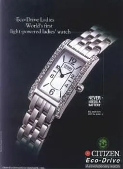 Eco-Drive LadiesWorld's first light-powered ladies' watch