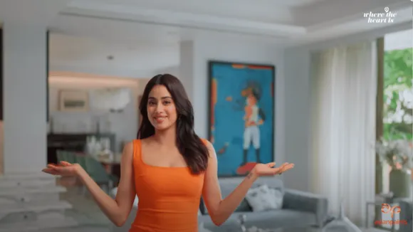 Janhvi Kapoor shows her home in ‘Where The Heart is’ series by Asian Paints
