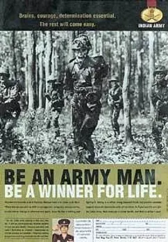 Be An Army Man. Be A Winner For Life.