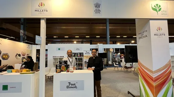 True Elements represents India for Millets in Europe at the global
outreach for International Year of Millets (IYOM) in 2023