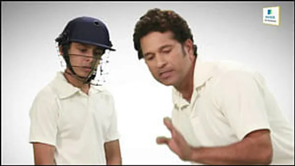Aviva pads up with Sachin to teach cricket on digital