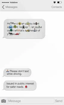 Dont text while driving
