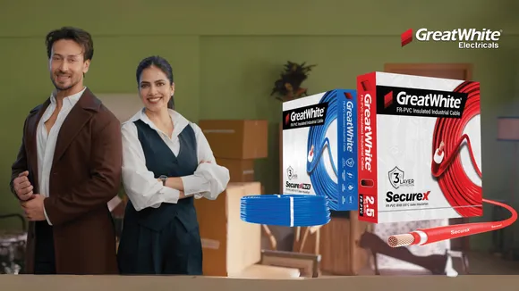 GreatWhite Electricals unveils 'Har Ghar Banega Beautiful Sight' campaign with Tiger Shroff & Malavika Mohanan
