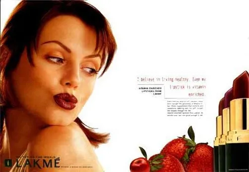 I believe in living healthy. Even my lipstick is vitamin enriched.