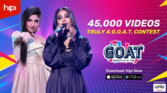 Hipi’s virtual singing talent hunt – Hipi G.O.A.T. contest receives jaw dropping participation 