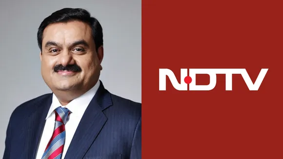 What does Adani's entry into television news mean for the industry?