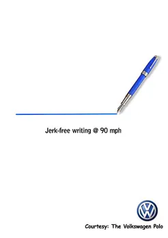 Jerk-free writing
