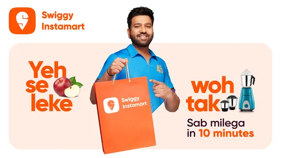 Rohit Sharma engages in his signature style with wife Ritika Sajdeh in latest Swiggy Instamart campaign