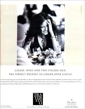 Cheese, wine and two Italian men. The perfect excuses to linger over lunch.