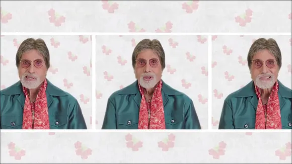 afaqs! Creative Showcase: Big B croons 'Sar Jo Tera Chakraye' a capella style