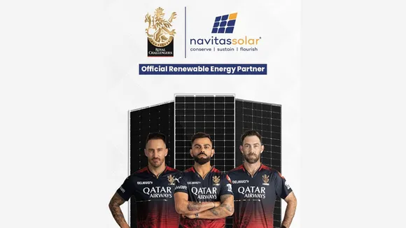 Navitas Solar partners with RCB as its renewable energy partner for IPL 2024