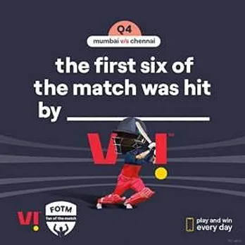Vi Dials Up the Cricketing Excitement for T20 fans, with ‘Play Along’ and ‘Vi Fan of the Match’ while you watch