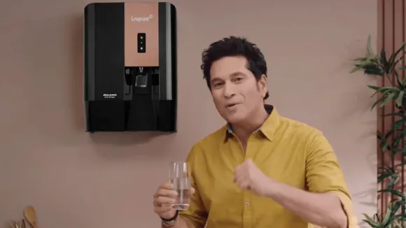 Livpure uses elephant as a metaphor in its latest TVC featuring Sachin Tendulkar 
