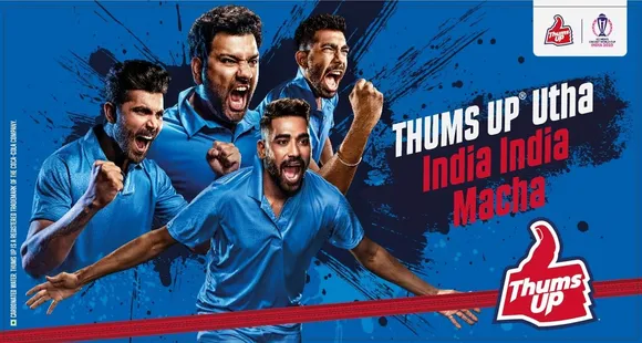 Thums Up launches next
campaign for Cricket World Cup "Thums Up Utha, India India Macha"