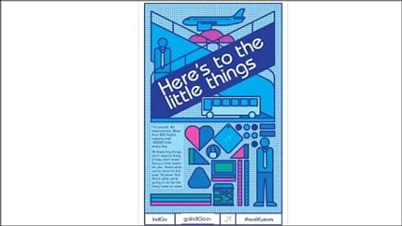 afaqs! Creative Showcase: IndiGo Airlines flaunts #ten6Eyears in print campaign