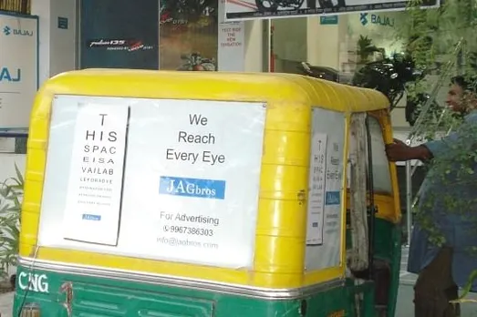 Auto rickshaws for capturing Audience
