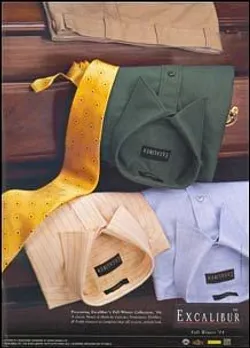 Presenting Excalibur's Fall-Winter Collection, '04.