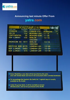 Last minute offer