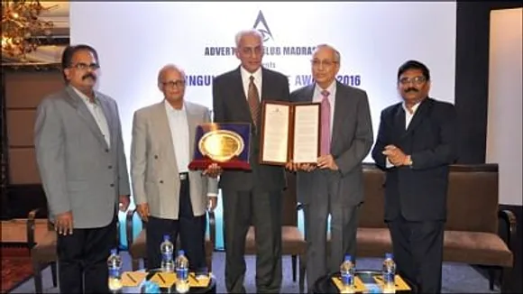 Srinivasan K Swamy conferred with 'Distinguished Service Award' 