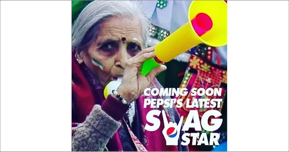 Here's how Pepsi rides on the cric-freak granny swag...