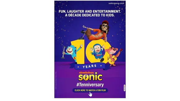 Viacom18’s Sonic celebrates 10 years of entertaining kids