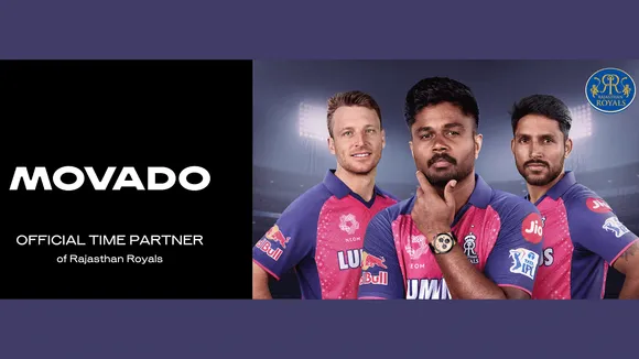 Movado is the official time partner of Rajasthan Royals for IPL 2024