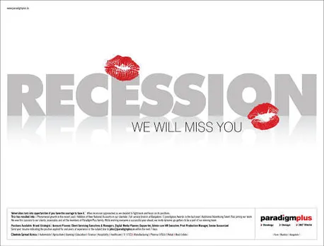 Recession, We will miss you!