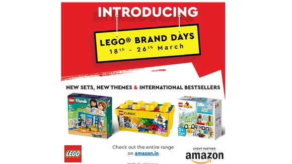 The LEGO Group India partners with AMAZON.IN to launch LEGO Brand Days