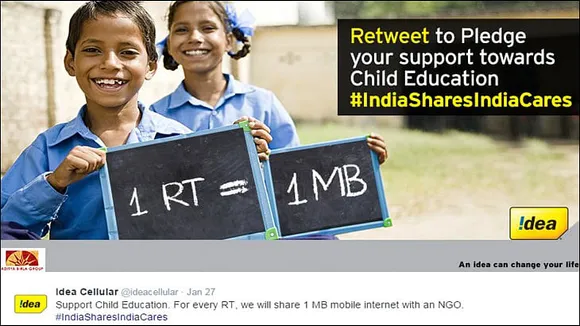Idea Cellular takes forward its 'India Share Karega, India Care Karega' campaign to next phase
