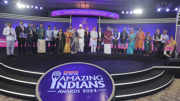 Times Now honours inspiring Indians and Olympic medallists at the Amazing Indians Awards 2024 