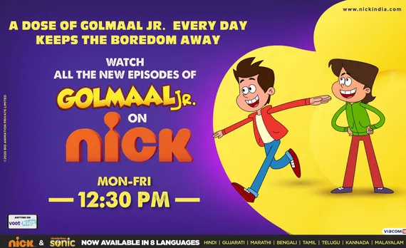 “This summer, stay safe at home as we entertain you!” says India’s No.1 kids’ entertainment franchise Nickelodeon