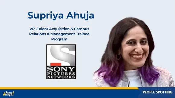 Disney Star's Supriya Ahuja joins SPNI as VP -Talent Acquisition and Campus Relations and Management Trainee Program