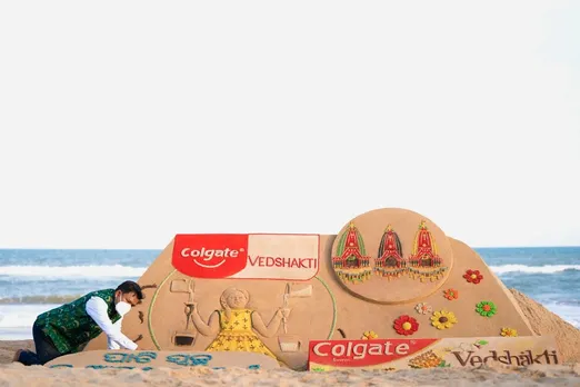 Colgate Vedshakti features in sand sculpture at Odisha’s Puri beach 