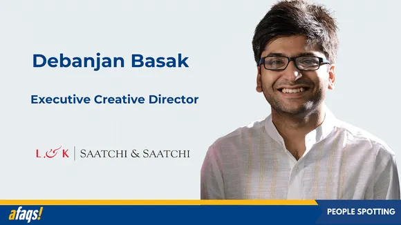 L&K Saatchi & Saatchi appoints Debanjan Basak as Executive Creative Director