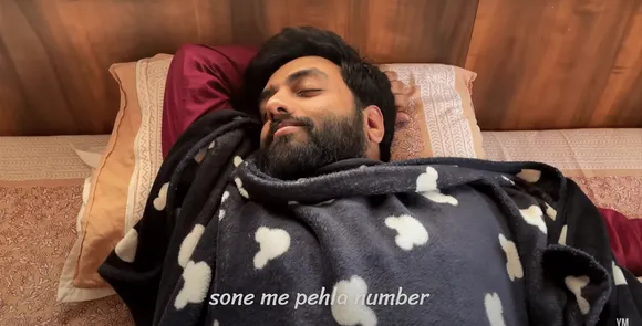 Yashraj Mukhate dons the hat of 'professional sleeper' in new collab with Wakefit