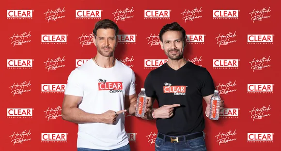 Clear Premium Water ropes in Hrithik Roshan as Brand Ambassador