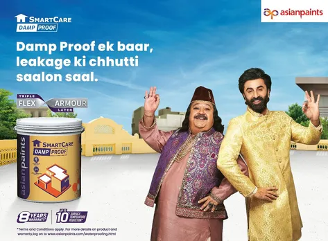 Asian Paints launches a musical ad, ft. Ranbir Kapoor and Manoj Pahwa in an exciting jugal-bandi 