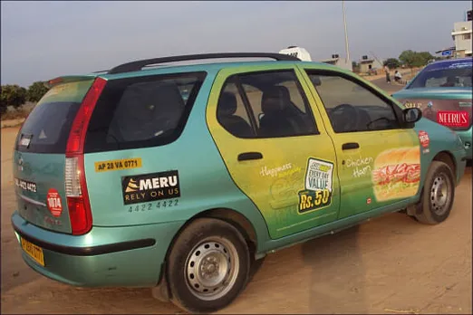 Meru cab branding