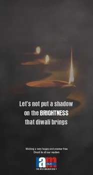 Let's not put a shadow on the brightness that Diwali brings