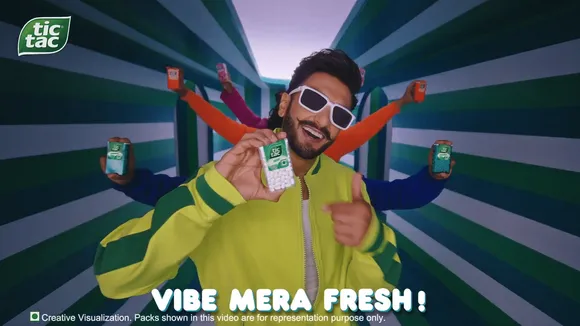 Ranveer Singh grooves to Tic Tac's VIBE Mera Fresh film, curated by SlowCheeta, to boost connection