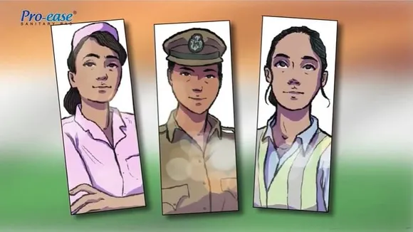 Pro-ease salutes female frontline workers in new ad