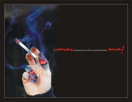 If smoking continued you will be reached towards... death